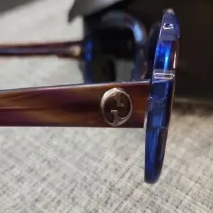 Gucci | Accessories | Gucci Sunglasses Tortoises Blue Brown 